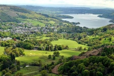 Ambleside, hermosa y animada ciudad de Cumbria