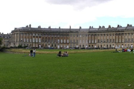 Royal Crescent de Bath, la gran luna de piedra Royal Crescent de Bath, la gran luna de piedra