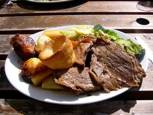 El Sunday roast, comida de domingos | Sobre Inglaterra : Sobre Inglaterra