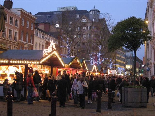 Mercadillos navideños en Manchester