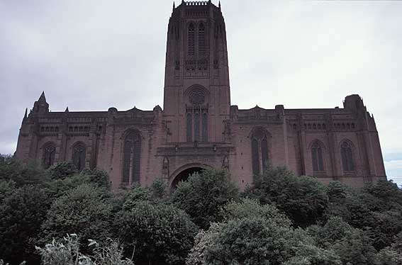 La construcción de la Catedral de Liverpool