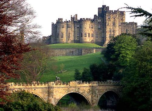 Castillo Alnwick, impresionante castillo inglés