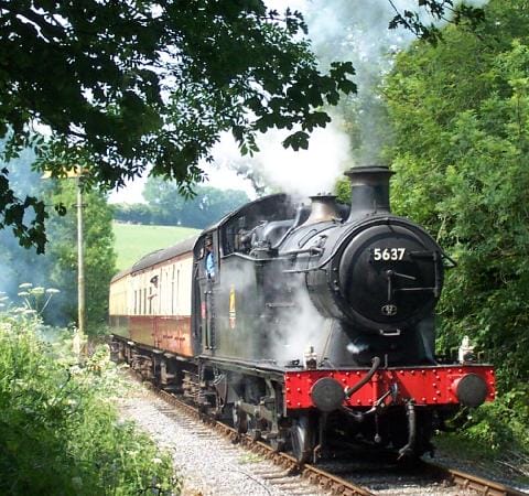 East Somerset Railway, un viaje en tren al pasado