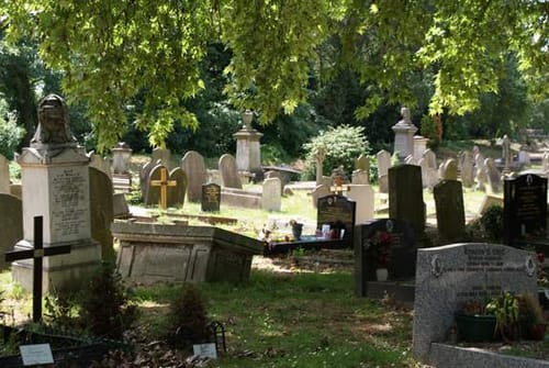 El Cementerio de Kensal Green londinense