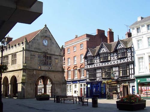 Shrewsbury, la medieval ciudad de Darwin