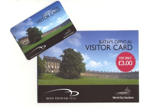 Bath Visitor Card, la tarjeta turística de Bath