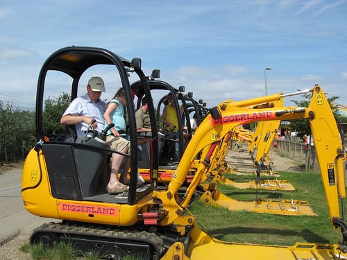 Diggerland, parque de atracciones y excavadoras Diggerland, parque de atracciones y excavadoras