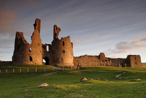 Las ruinas del Dunstanburgh Castle