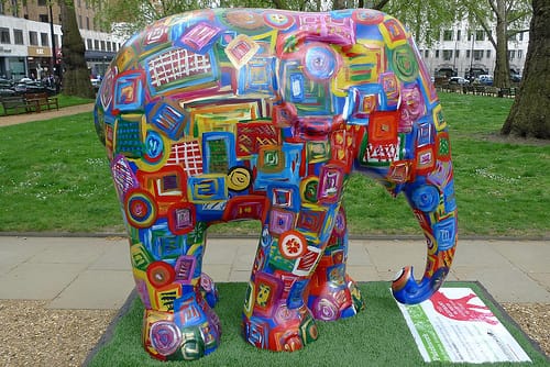 The Elephant Parade toma Londres The Elephant Parade toma Londres