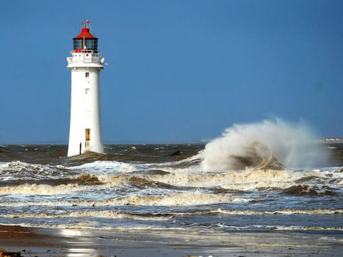 El Faro Perch Rock, mensajes en Morse El Faro Perch Rock, mensajes en Morse