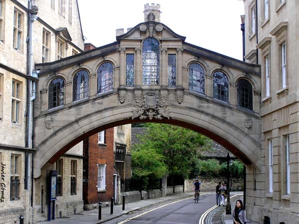 Puente de los Suspiros de Oxford