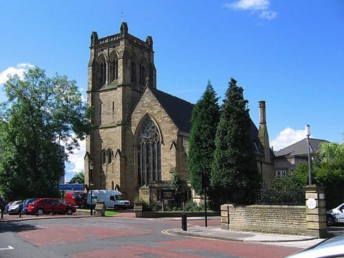 Iglesia parroquial de Jesmond en Newcastle