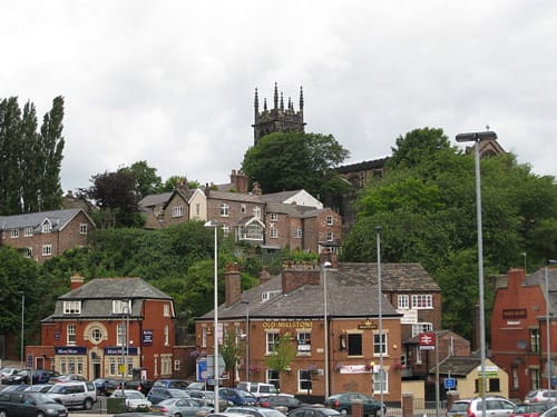 La comercial ciudad de Macclesfield