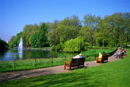 El Parque St. James, en Londres